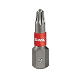 PUNTA PARA TORNILLOS SPAX TORX T15 1" (25MM) T1525