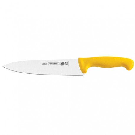 CUCHILLO PARA CARNE AMARILLO 12" PROFESIONAL 24609/052